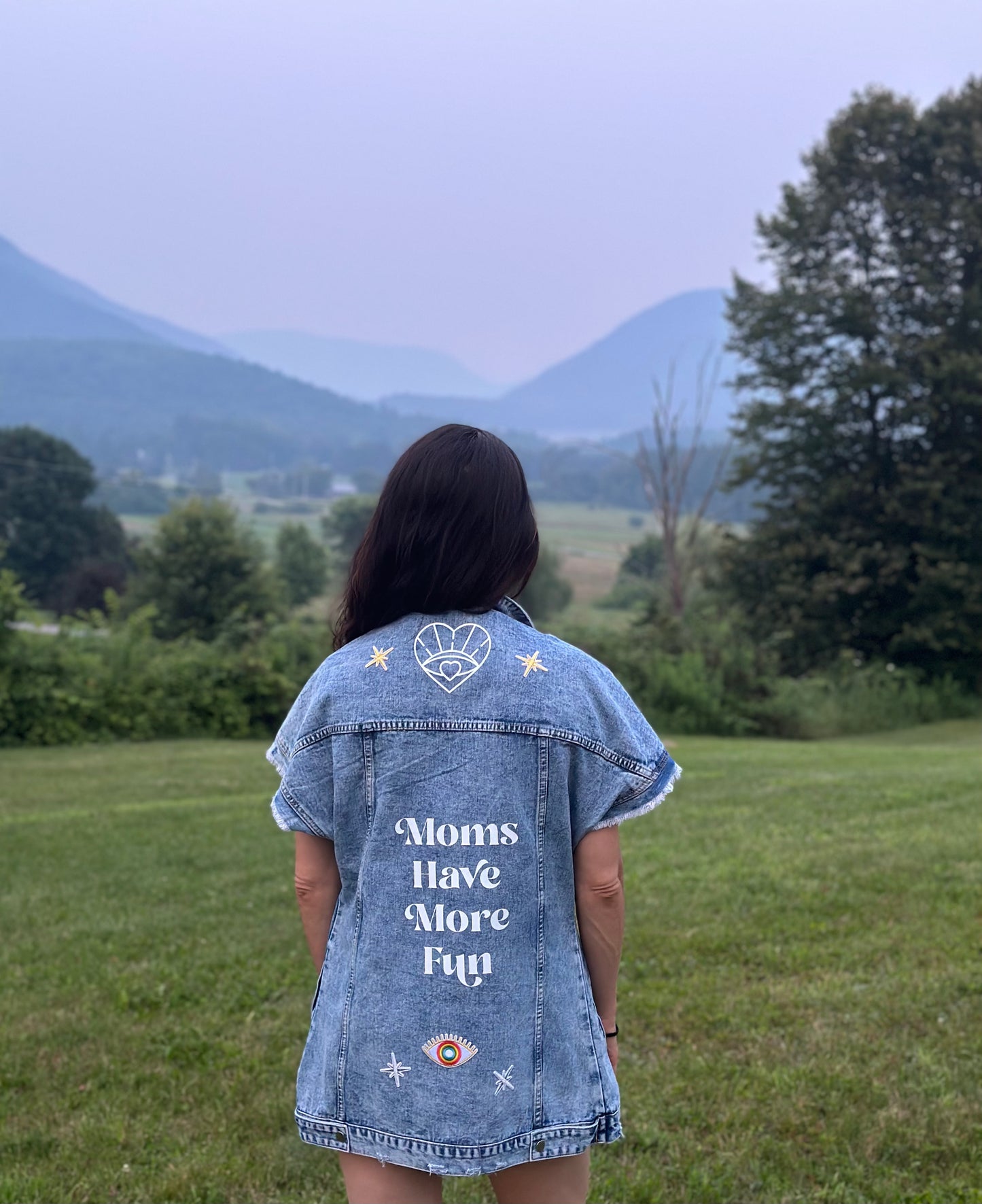 Must-Have Moms Have More Fun Jean Jacket